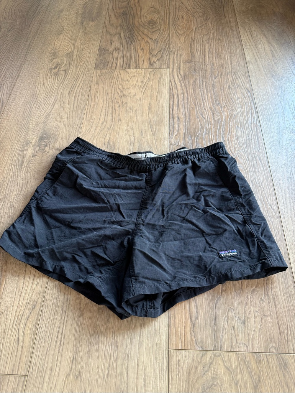 PATAGONIA Baggies Women's Black Active Shorts Size Small